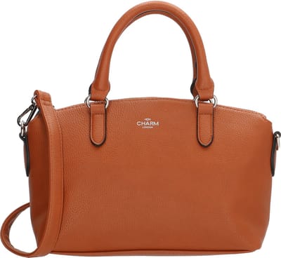 Charm London Stratford Handtas Crossbody Schoudertas - Cognac