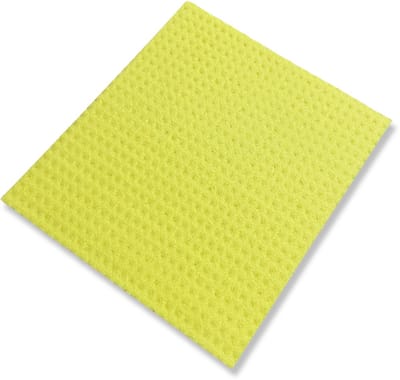 MAUS 40 stuks sponsdoekjes geel 20 x 18 cm - extreem absorberend - bespaar keukenpapier - duurzaam