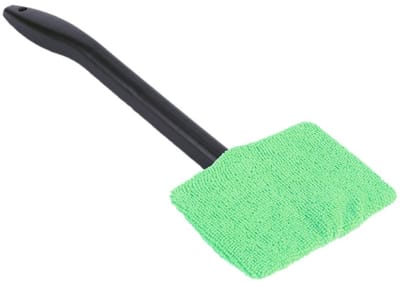 Dailygoody - Qqmora Microfiber Ruitenreiniger - Ergonomische Ruitborstel voor Auto en Thuis - 13 inch Groen