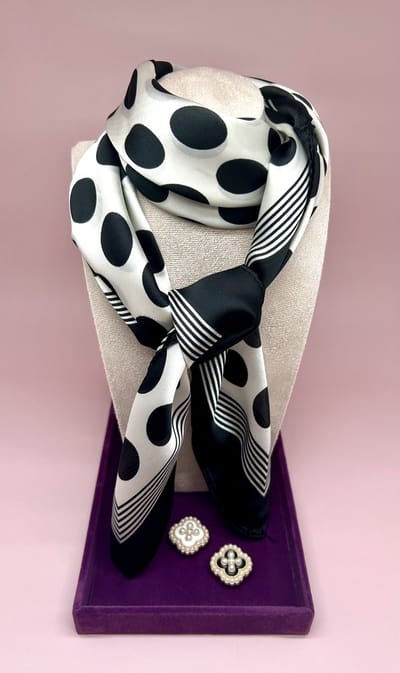 Sjaaltje met print - bandana met print - haarband - sjaaltje meerkleurig - bandana - vierkant sjaaltje met print - bandana sjaaltje - sjaaltje voor dames hals - sjaal - sjaaltje unisex - scarf - mini sjaal - sjaaltje over broek