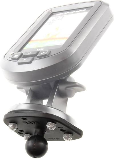 RAM Mount B-Kogelbasis voor Eagle, Humminbird & Lowrance Fishfinder - RAM-B-107-1BU