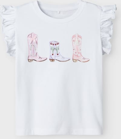 NAME IT - NMFHADIA SS TOP BOX - Meisjes - Blouses