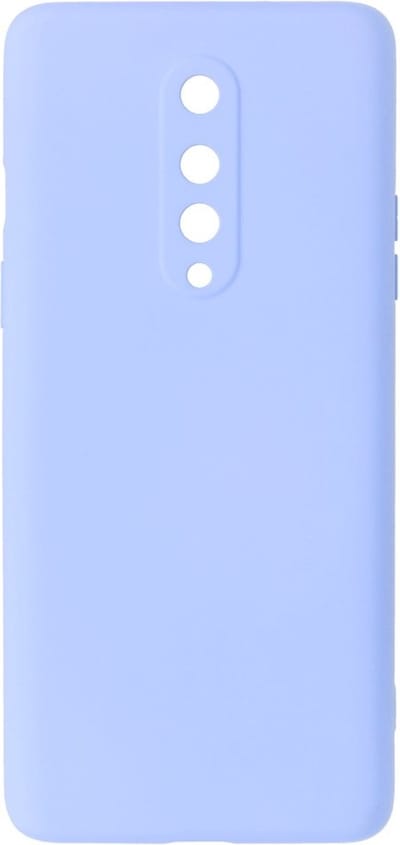 Hoesje Geschikt voor de OnePlus 8 - Fashion Color Backcover Telefoonhoesje - Paars