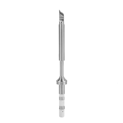 Dailygoods - Punte per Saldatore - Roestvrijstalen Soldeerpunten - Betere Warmtegeleiding - 7 Soorten - Geschikt voor TS100 - 11 Centimeter