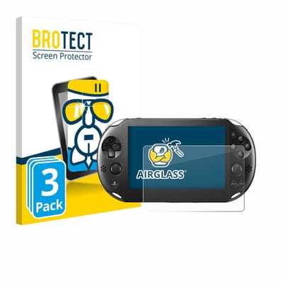 Screenprotector 3 Stuks voor Sony Playstation PS Vita Slim Beschermglas transparant