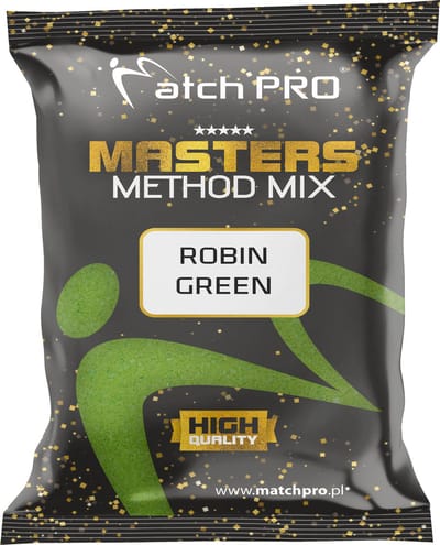 MatchPro Masters Method Mix 700gr - Soort : Robin Green