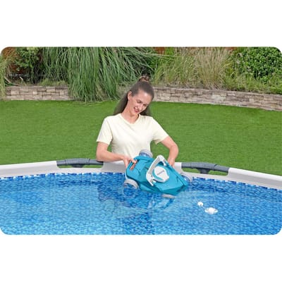 Bestway - Automatische Zwembadreiniger - Snoerloos - Litiumbatterij - 3.5L Capaciteit