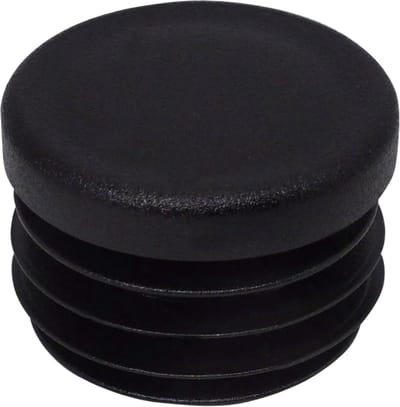 20x Ronde Buispluggen Zwart 27 mm - Kunststof Deksel voor Hekpalen en Leidingen