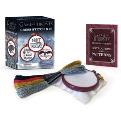 Press, R: Game Of Thrones Cross-Stitch Kit - Rp Minis - Running Press