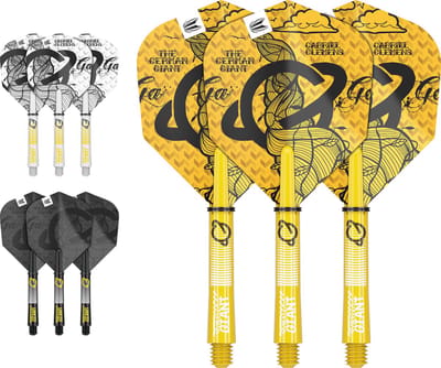 Target Gabriel Clemens Ink Flight Shaft Kit - Dart Flights