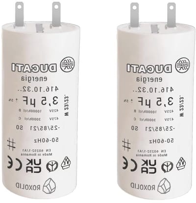 Capacitor Set - Motor Startcondensator - Rolluiken Repareren - Hoge Kwaliteit Productie - 2 Stuks - Niet Van Toepassing