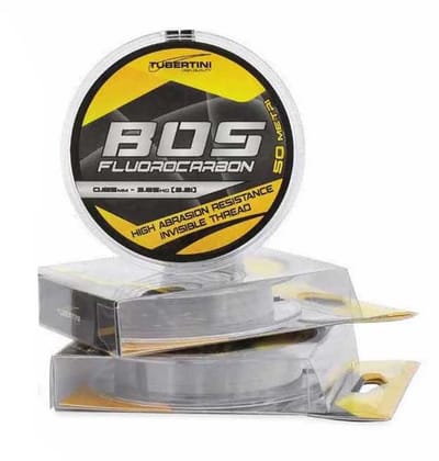 Tubertini Bos 50 M Flurocarbon Transparant 0.201 mm