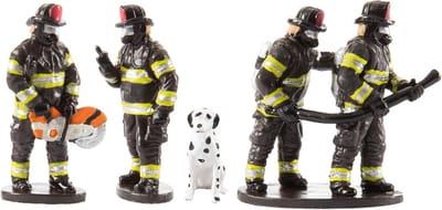 Lionel Brandweerman Figuren en Hond