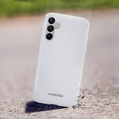 Mobilize Doorzichtig Hoesje geschikt voor Samsung Galaxy A36 Telefoonhoesje Hardcase | Mobilize Naked Protection Backcover Shockproof | Doorzichtig Telefoonhoesje Galaxy A36 | Schokbestendig Galaxy A36 Telefoonhoesje | Anti Shock Proof - Transparant