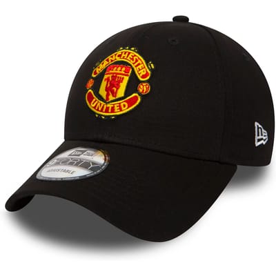 New Era Cap 9FORTY Manchester United - One size - Unisex - Zwart/Rood