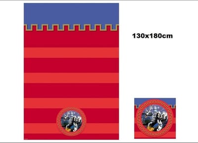 Tafelkleed Ridder 130x180 cm - Thema feest ridders festival tafel party festival