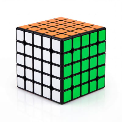 Qiyi 5x5 – Speedcube | Snel, Soepel & Duurzaam – Klassieke Speed Cube - Puzzelkubus voor Jong & Oud - Fidget - Fidget Cube - Fidget Toys