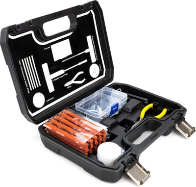 Solacis Bandenreparatieset Auto - Bandenreparatiekit - Proppenset - Bandenreparatieset - Banden Reparatieset Auto - Must Have Voor In De Auto!