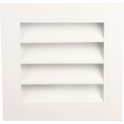 9.8x9.8in Schuurventilatie Aluminiumlegering Gevelventilatie Waterdicht Regenbestendig Luchtventilatierooster voor Plafond Muur