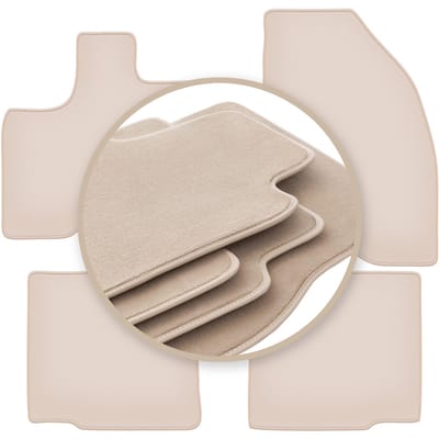PREMIUM beige vloermatten voor: Ford Explorer MK5 SUV 2010-2019