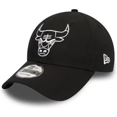 New Era 9fortyâ® Chicago Bulls Cap 12292586 - Kleur Zwart - Maat 1SIZE
