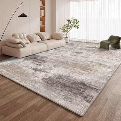 Tapis abstrait nordique 200x300 Tapis grande taille Antidérapant Pliable pour Salon Chambre Décoration de Maison 60*90cm white