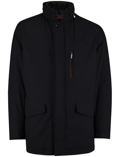 Bugatti winterjas donkerblauw