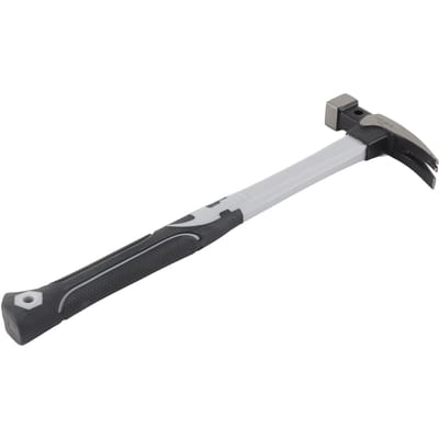 Marteau à griffes Petit marteau Marteau à clous Outils de menuiserie Marteau multifonctionnel en acier inoxydable white