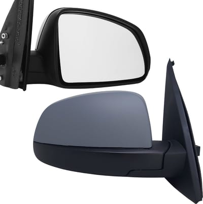 BILMAX Rechter Buitenspiegel Vervanging voor Opel Meriva A 2003–2010, Elektrisch Verstelbaar, Verwarmd, Gegrond, 5-Pins (Passagierszijde)