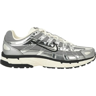 Baskets Nike P-6000 Argent Métallisé Homme Voile Noir CN0149-001 43