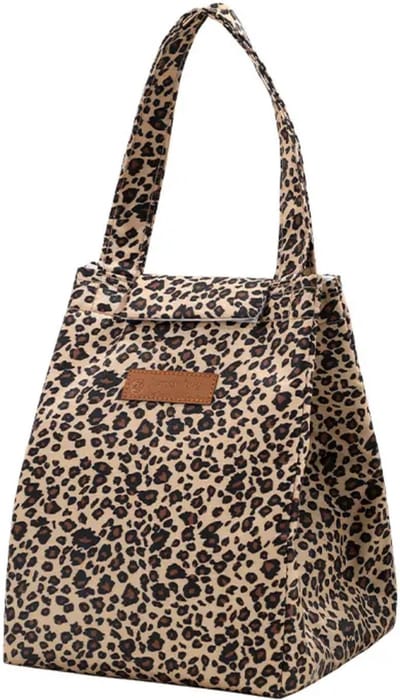 Koeltas Leopard | Lunchtas | 23 x 18 x 18 cm | Nylon | Fashion Favorite