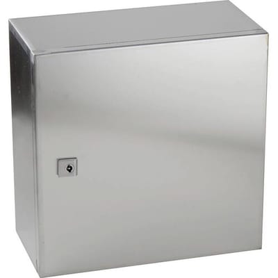 TRU COMPONENTS TC-SS404020 Schakelkast 400 x 400 x 200 RVS Lichtgrijs 1 stuk(s)