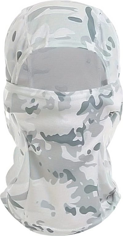 Nivard Winter Masker - Balaclava - Ski Mask - Ski Masker - Bivakmuts - Full Face Mask - Wit Camouflage