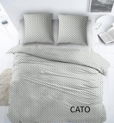 Sleepnight Lakenset Katoen Cato Green - 240 x 300 cm + 2 kussenslopen - [Groen]
