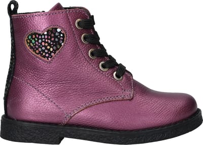 IK-KE Veterboots - Meisjes - Paars - Maat:23