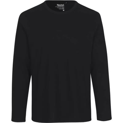 Neutral Men´s Long Sleeve T-Shirt NE61050 - Black - S