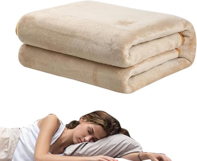 Verwarmde deken - Elektrisch bed - Warme nachten - Thermostaat controle - 150x80 cm - Grijs