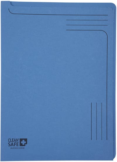 Insteekmap exacompta lmodel cleansafe blauw | 5 stuks