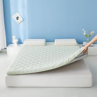 Japanse futonmatras - Opvouwbare matras Tatami - Comfortabel slapen - Traagschuim en latex - 90 x 190 cm - A