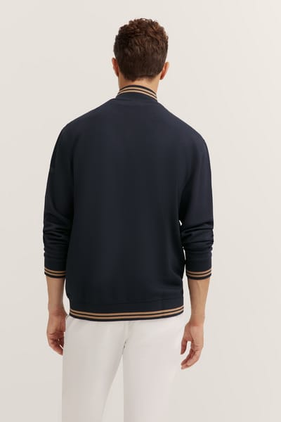 Bugatti Herren Sweatjack met ritssluiting