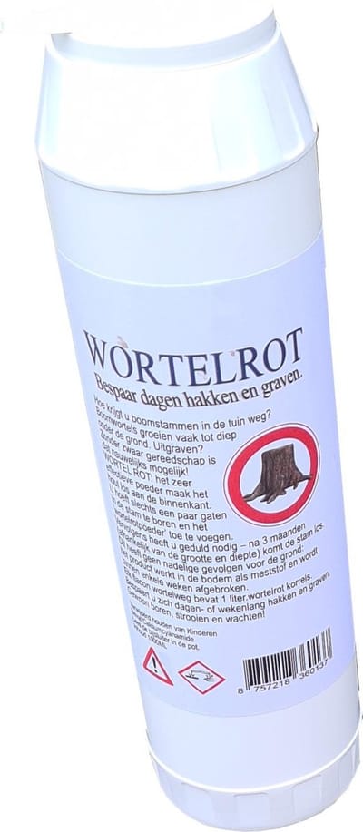 Wortelrot | Wortelweg | Wortelwegpoeder | Wortel-ex |Boomstronk verwijderaar - 1kilo