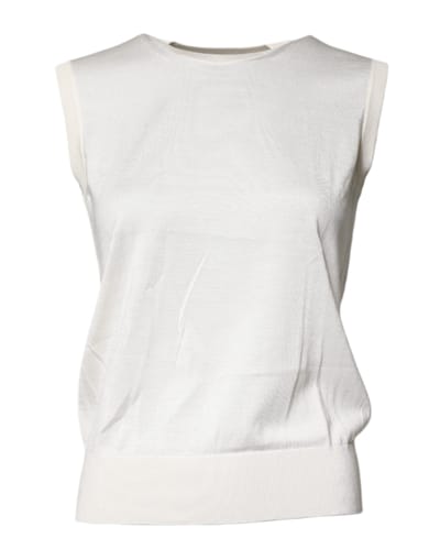 Mouwloze Gebreide Top