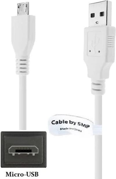 OneOne 0,5m Micro USB kabel. Extra sterke laadkabel. Stevig oplaadkabel snoer past op Samsung Galaxy A8 (A810) uit 2016 (niet voor A8s), A9 (A9000) uit 2016 (niet voor A9s), A9 Pro (A9100) uit 2016