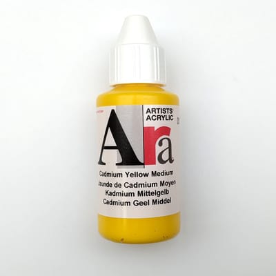 Acrylverf Ara 100ml - Cadmium Geel Middel - D13