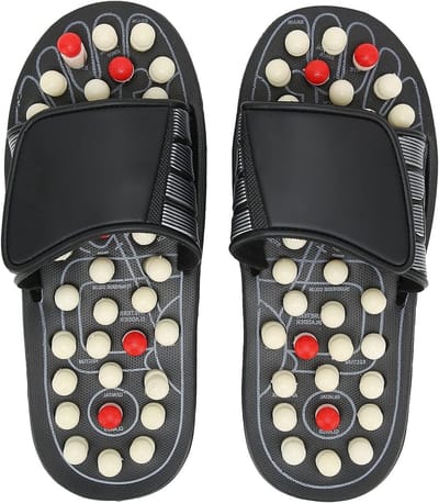 Comfortabele acupressuur- en reflexologie-schoenen voor voetmassage, pijnverlichting en stressvermindering (42-43)