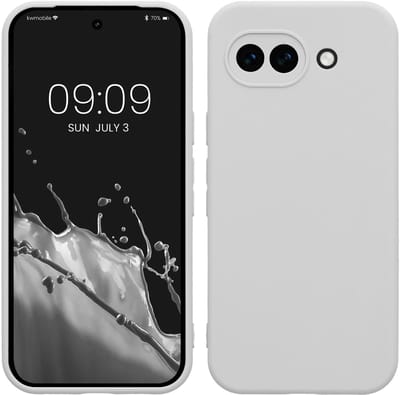 kwmobile telefoonhoesje geschikt voor Google Pixel 10a - Hoesje voor smartphone - Precisie camera uitsnede - In mat wit