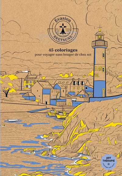 Évasion Bretagne - Art Thérapie - Hachette - Kleurboeken voor volwassenen