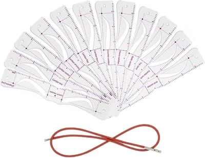 Wenkbrauw Sjabloon Kit - Vormende Stencils - Snel Wenkbrauwen Vormen - 12 Herbruikbare Opties - 18x3 cm - Niet gespecificeerd