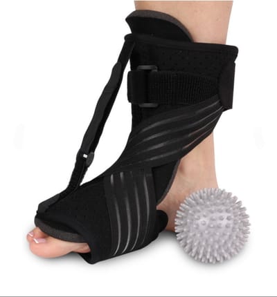 Enkelblace - voet brace - ankle brace - ankle straps - maat 36-46 - plus oefenbal