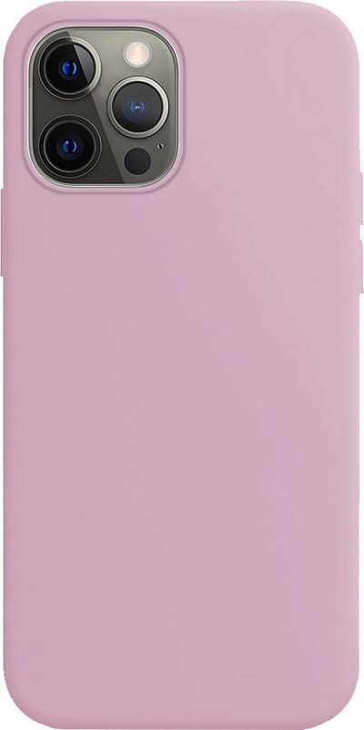 Hoes - Geschikt voor Apple iPhone 14 Pro - Sterk & Shockproof - Hoesje Cover - Siliconen Case - Lila